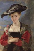 Peter Paul Rubens Portrait of Susanne Fourment (mk08) oil painting picture wholesale